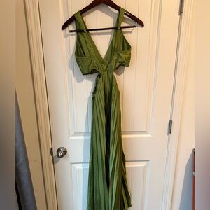 Abercrombie & Fitch Giselle cutout maxi dress